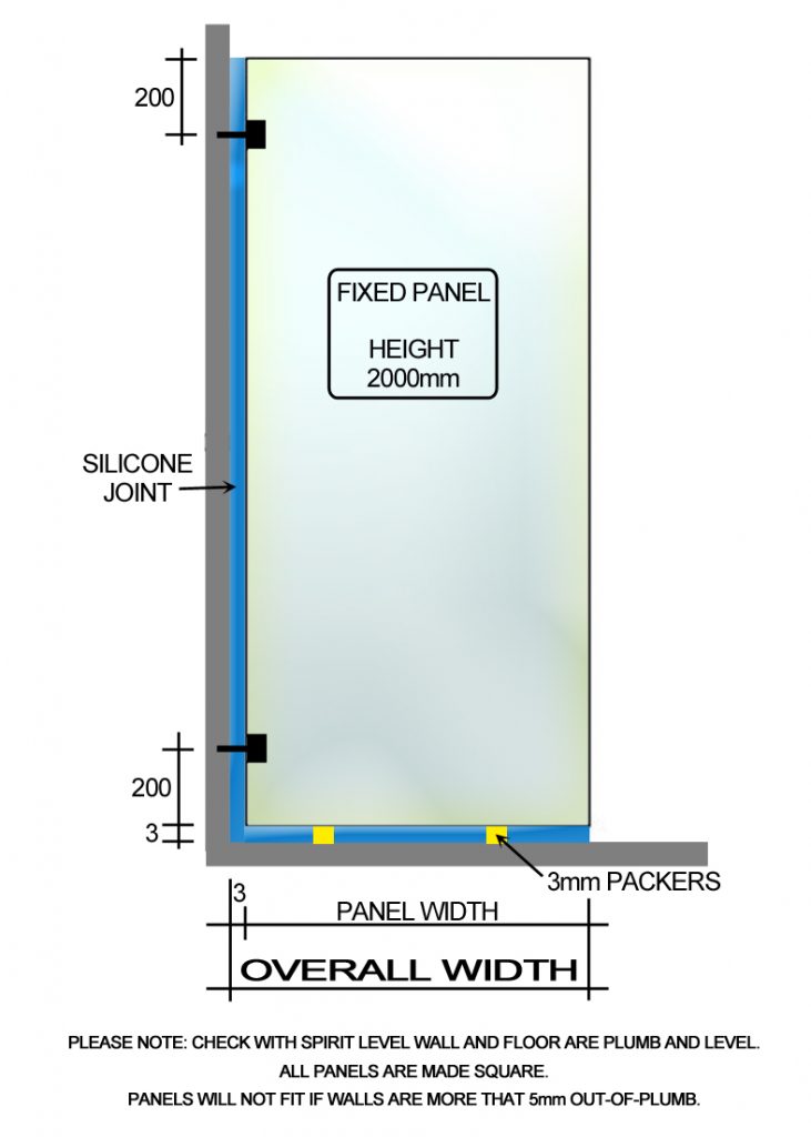 Supplier layout drawing