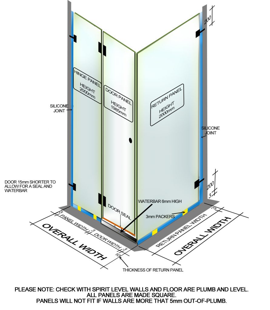 Supplier layout drawing