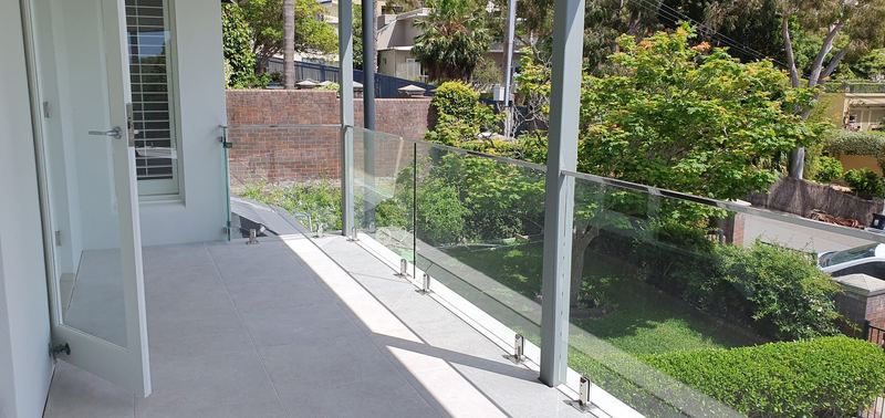 Frameless glass balustrade, Sydney