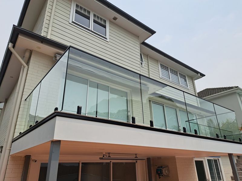 Frameless glass balustrade, Sydney